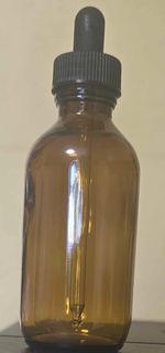 100ml Amber Glass bottle with glass dropper