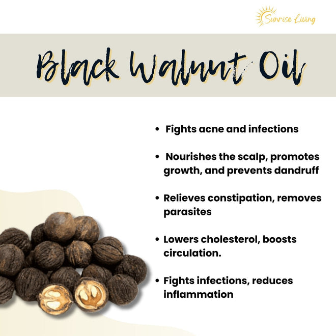 Black Walnut Oil Pure 100% Natural 15ml