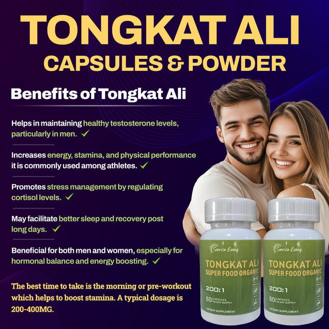Buy Tongkat Ali Capsules & Powder in Australia
