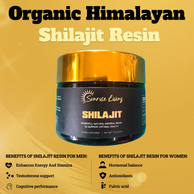 Organic Himalayan Shilajit Resin