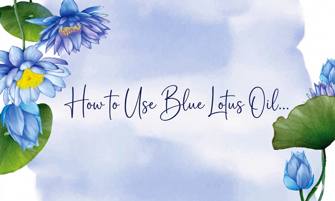 How to Use Blue Lotus Oil: Dilution, Application & Aromatherapy Tips