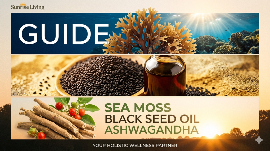 Sea Moss Black Seed Oil with Ashwagandha: Australia's Most Complete Superfood Blend