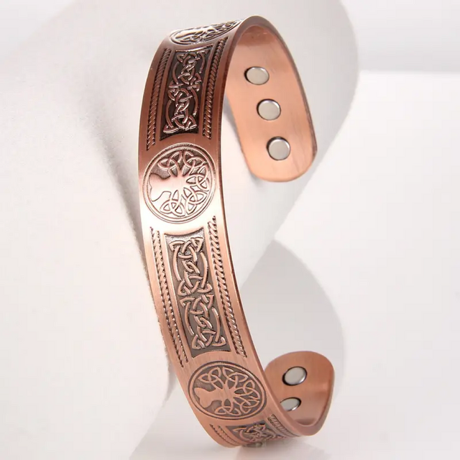 Single Copper Magnetic Bracelet