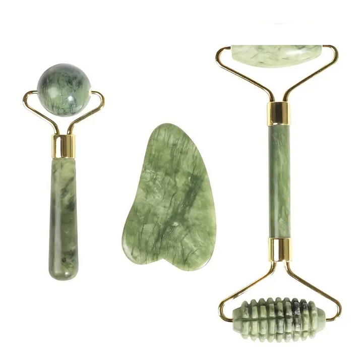 Roller & Gua Sha Set,  Eye Massager