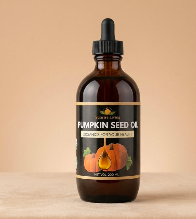 Organic Pumpkin Seed Oil Face & Body| Sunrise Living Australia