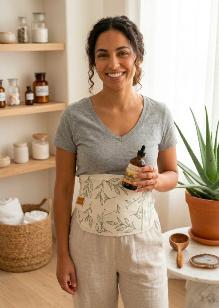 Sunrise Living Organic Castor Oil Body Wrap Kit