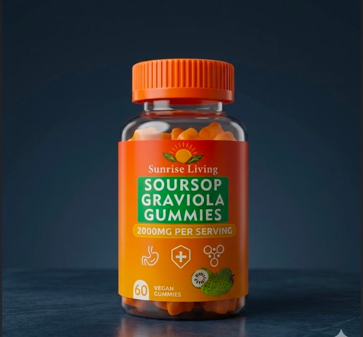 Soursop Gummies (Graviola Leaf Extract) – Sunrise Living