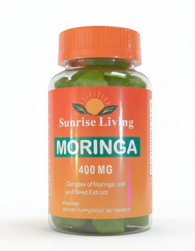 Moringa Gummies 100% Organic, Pure Natural