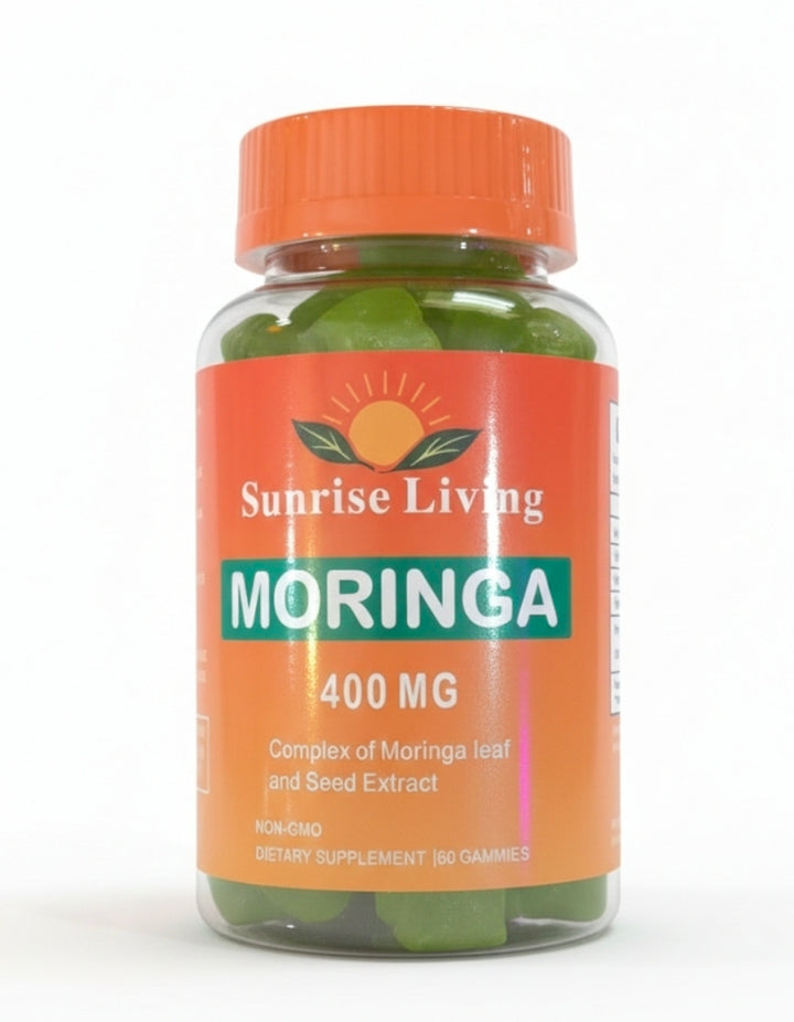 Moringa Gummies 100% Organic, Pure Natural