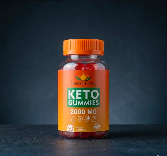 Keto Apple Cider Vinegar Gummies | ACV Sugar-Free | Sunrise Living