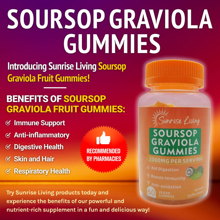 Buy Soursop Gummies & Graviola Fruit in Australia